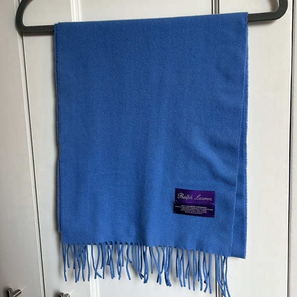 Ralph Lauren Purple Label 100% Cashmere Scarf
